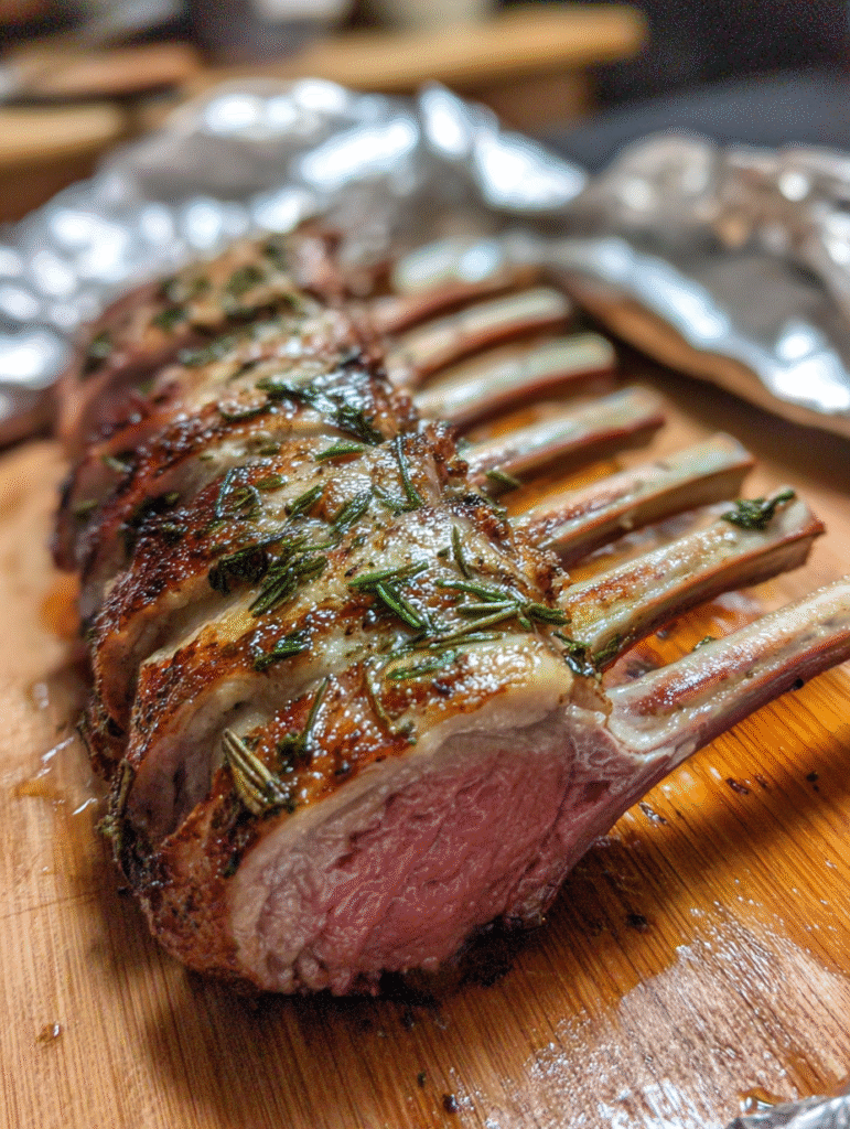 Roasted Rack of Lamb