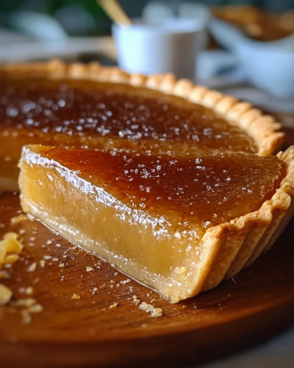 Salted Honey Pie