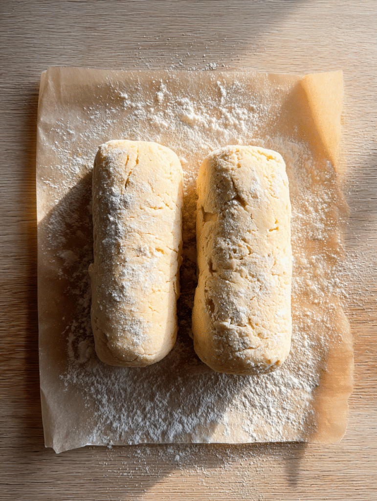 Slice and bake Christmas cookies