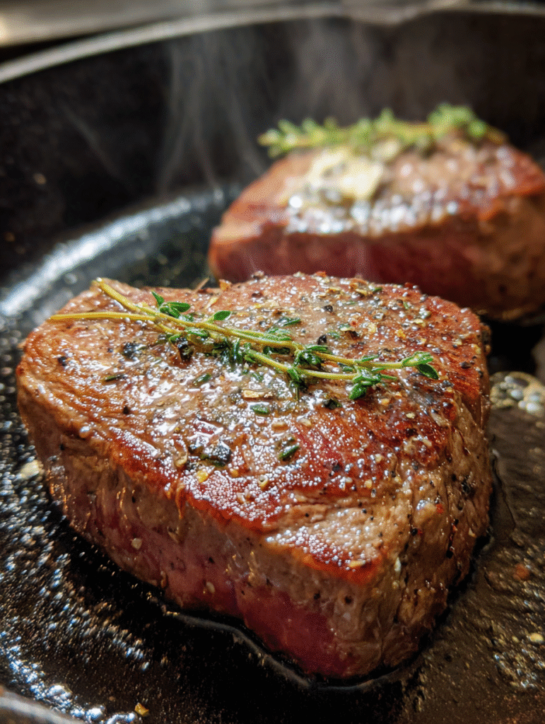 Steak Crostini with a Creamy Horseradish Sauce and Caramelized Onions
