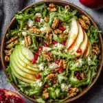 The preparation steps of Christmas Salad with Honey Mustard Dressing