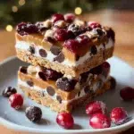 The preparation steps of Christmas bars