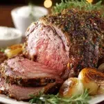 The preparation steps of Prime Rib Roast