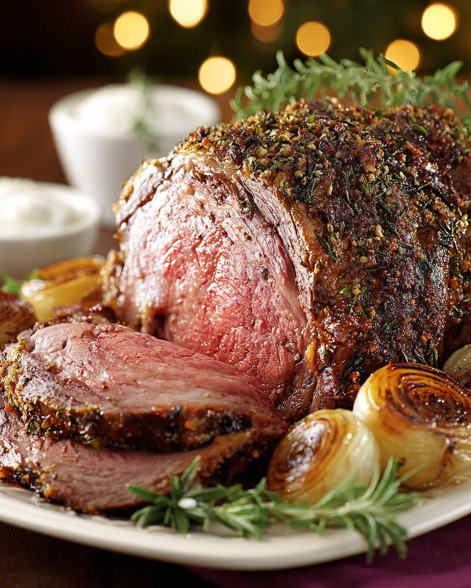 The preparation steps of Prime Rib Roast