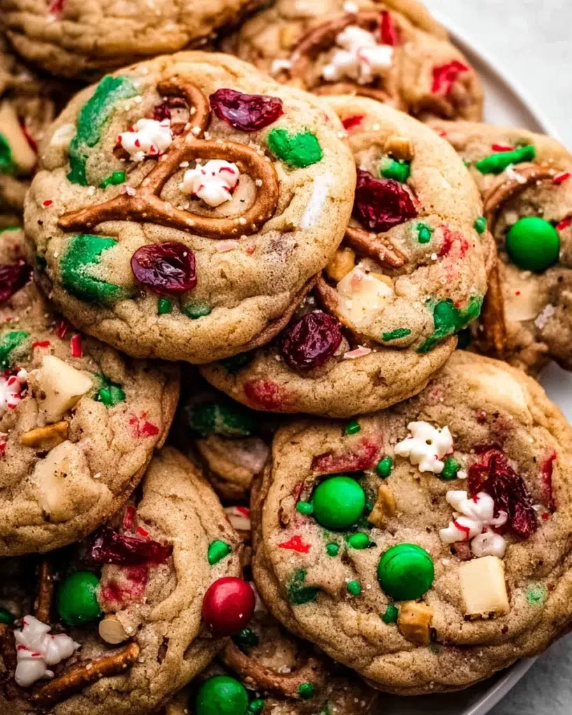 christmas Kitchen Sink Cookies